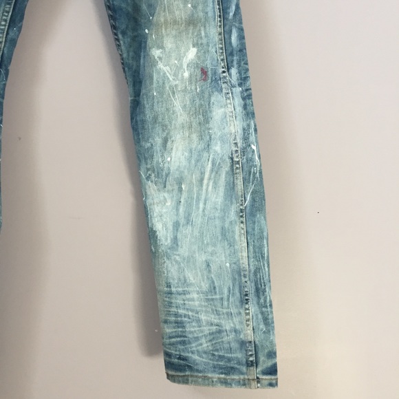 Fear of God Style CK Painted + Ripped Jeans Denim - Picture 5 of 16